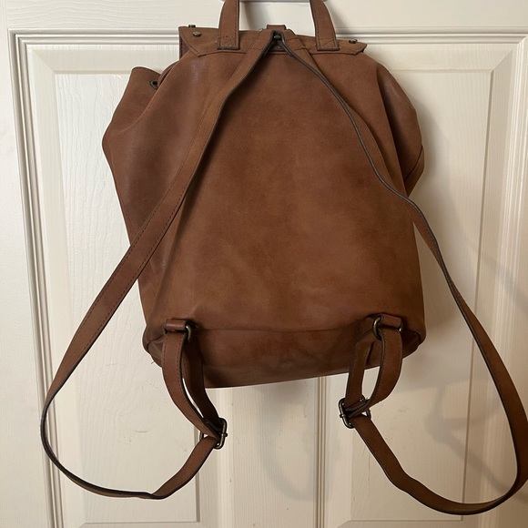 Target Boho Woman’s Brown Purse Backpack - Picture 2 of 8